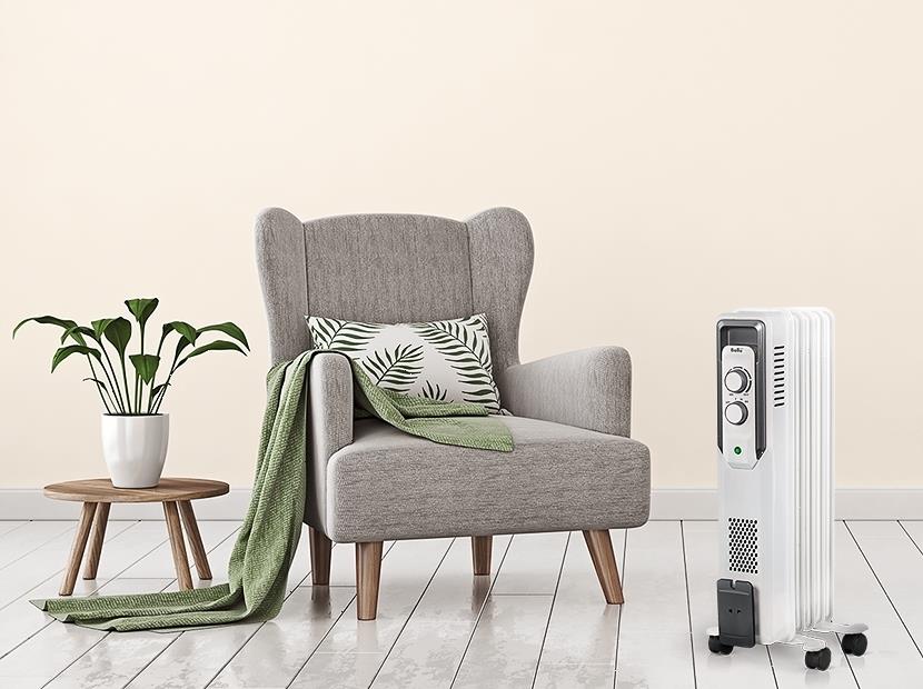 Масляный обогреватель Ballu CUBE BOH/CB-05W 1000 (5 секций)