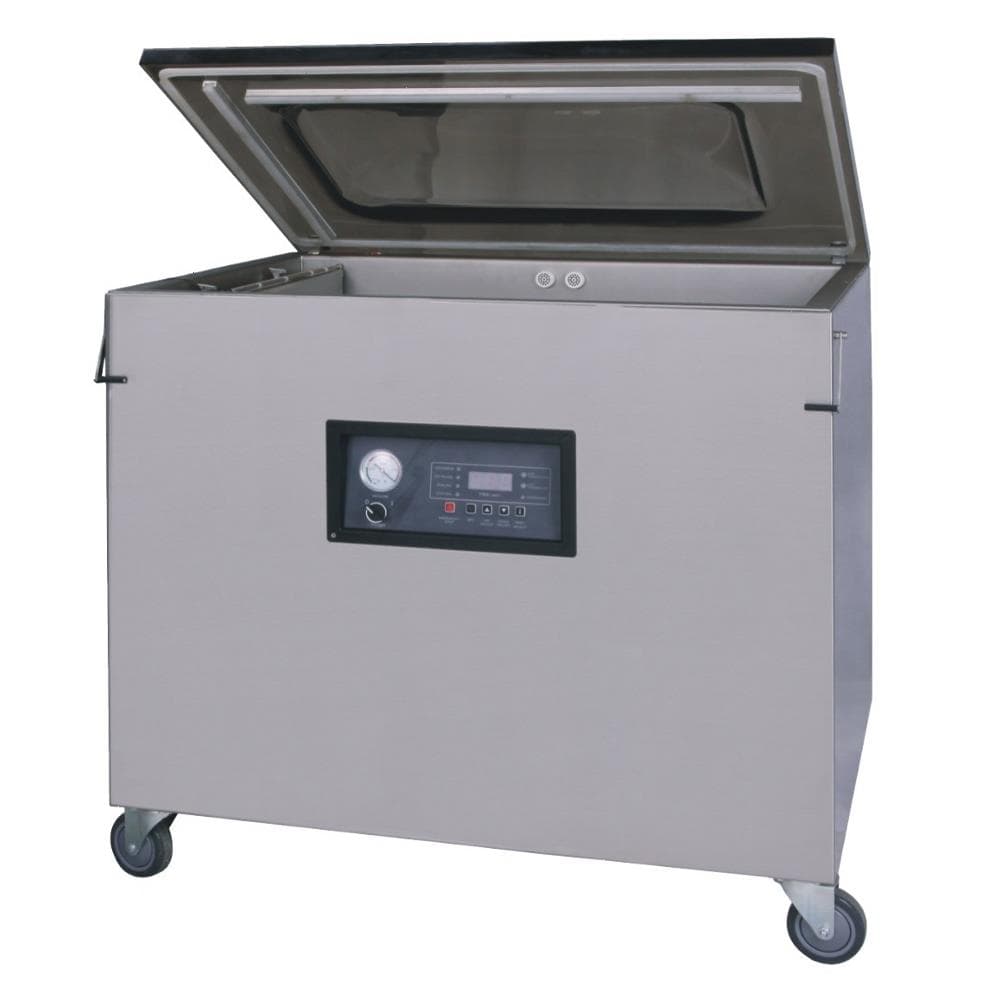 Напольный вакуумный упаковщик Hualian Machinery DZQ-800/2L нерж, газ