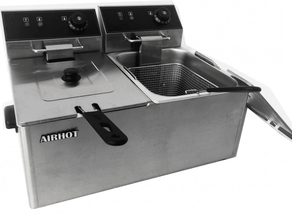 Фритюрница двухсекционная Airhot EF4+4