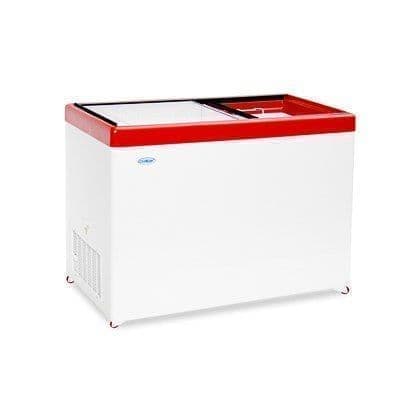 Ларь морозильный Снеж МЛП-400 красный