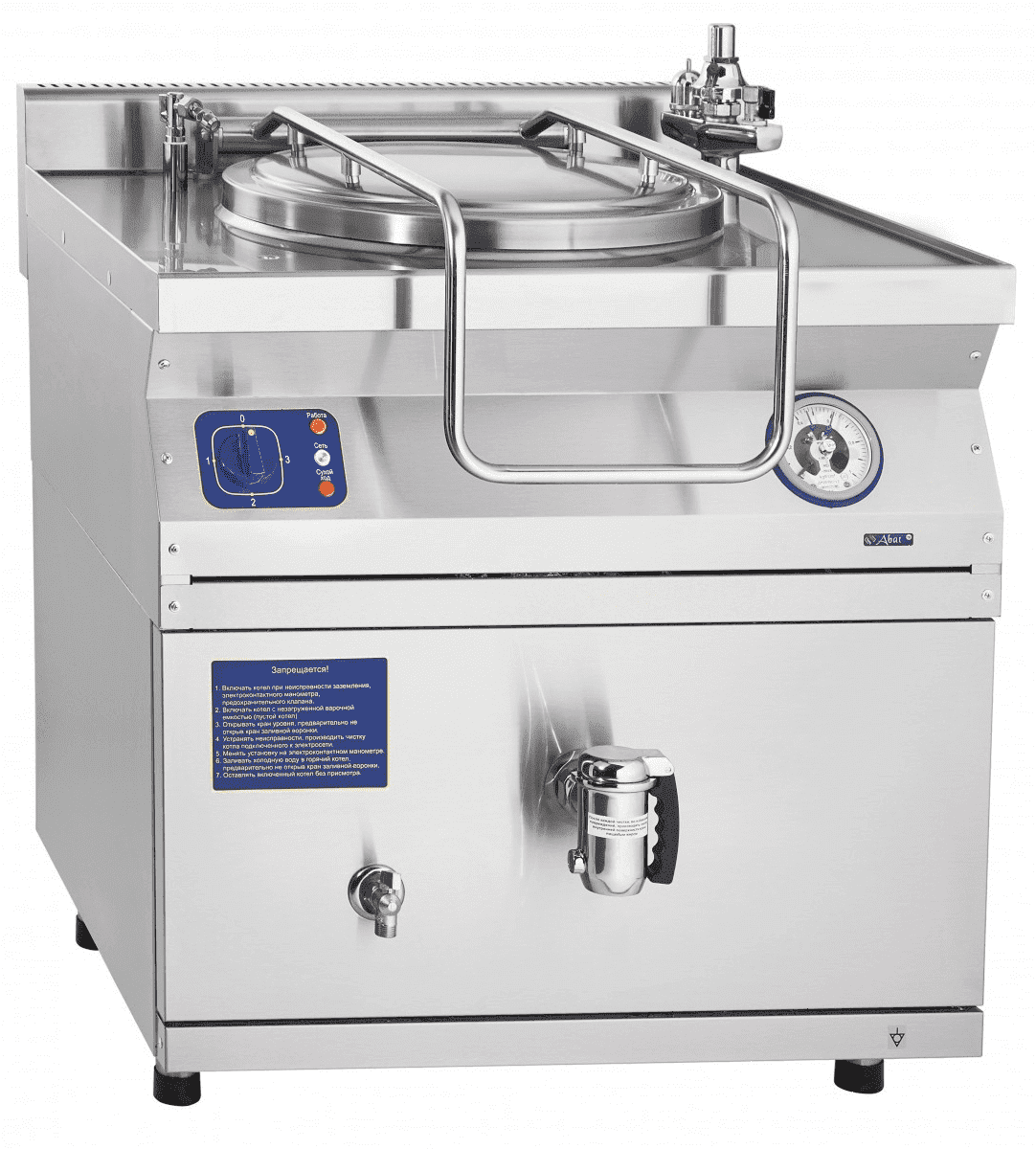 Котел пищеварочный Abat КПЭМ-60/7Т нерж. (11000009839)