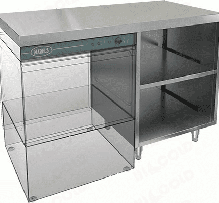 Стол под посудомоечную машину Hicold НБМСЗОКП-12/7Л
