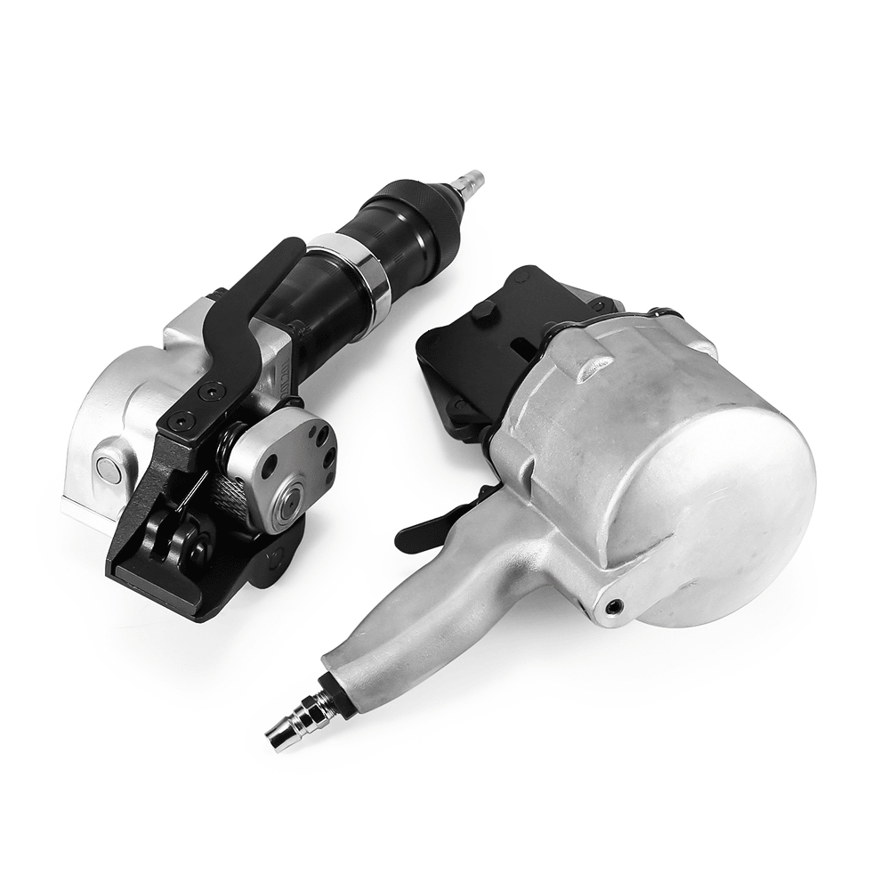 Стреппинг-инструмент пневматический для обвязки стальной лентой Магикон KZB-19P