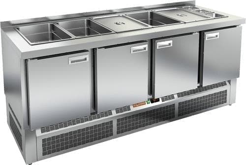 Стол холодильный (саладетта) Hicold SLE3‑1111GN без крышки