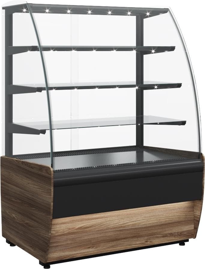 Витрина кондитерская Carboma K70 VM 1,3-1 (ВХСв-1,3д) 0012-0109