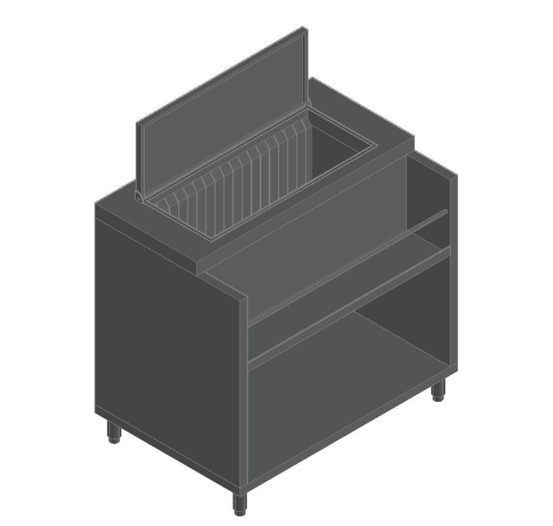 Барная станция Hicold НБМВЛ-9/6КР