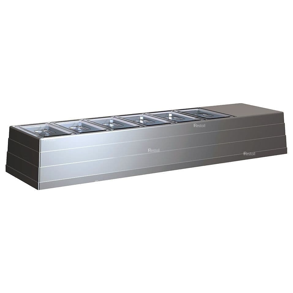 Витрина холодильная для ингредиентов Carboma A40 SM 1,4 fast food (ВХС-1,4 Арго)