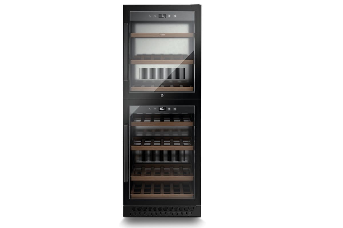 Шкаф винный CASO WineChef Pro 126-2D Black