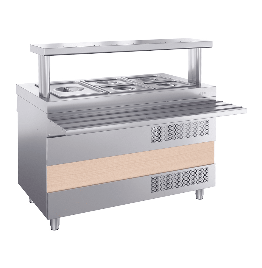 Стол охлаждаемый Atesy Ривьера ОС-1200-02-О без полок