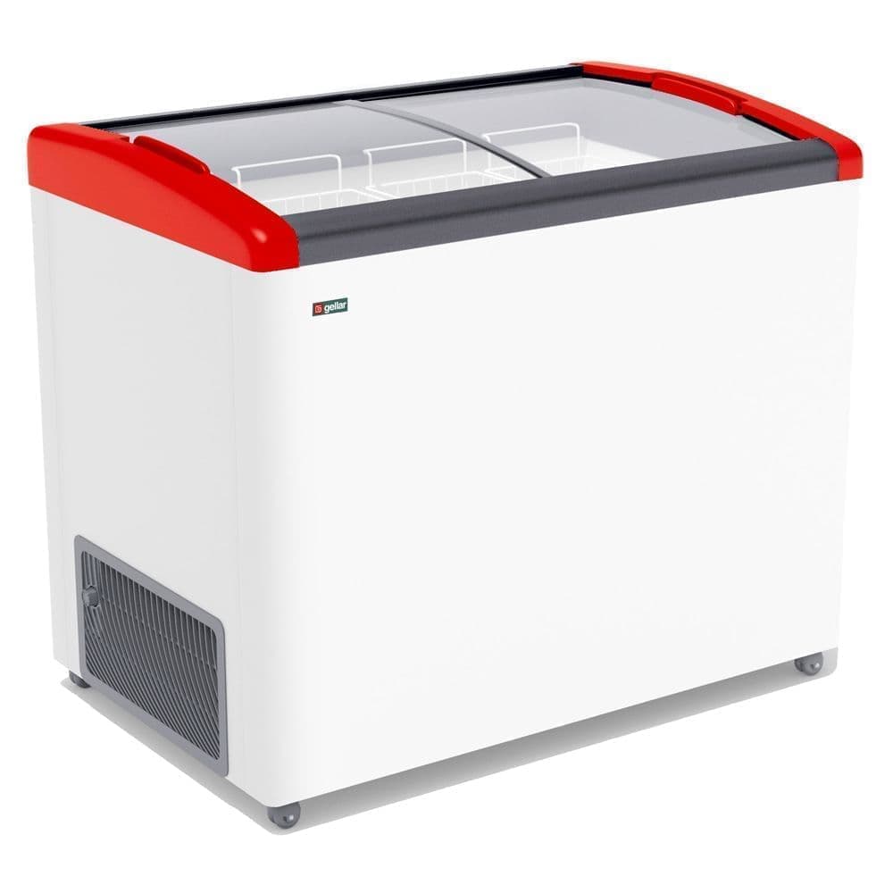 Ларь морозильный Frostor FG 375 E красный