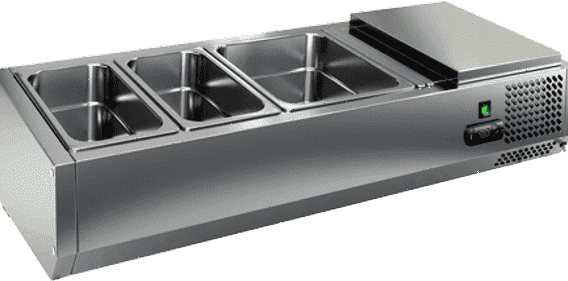 Витрина холодильная для ингредиентов Hicold VRTO 1390 для стола PZ3