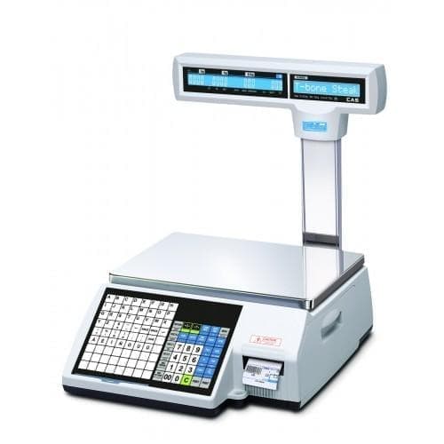 Весы торговые с печатью этикеток CAS CL5000J-30IP TCP/IP