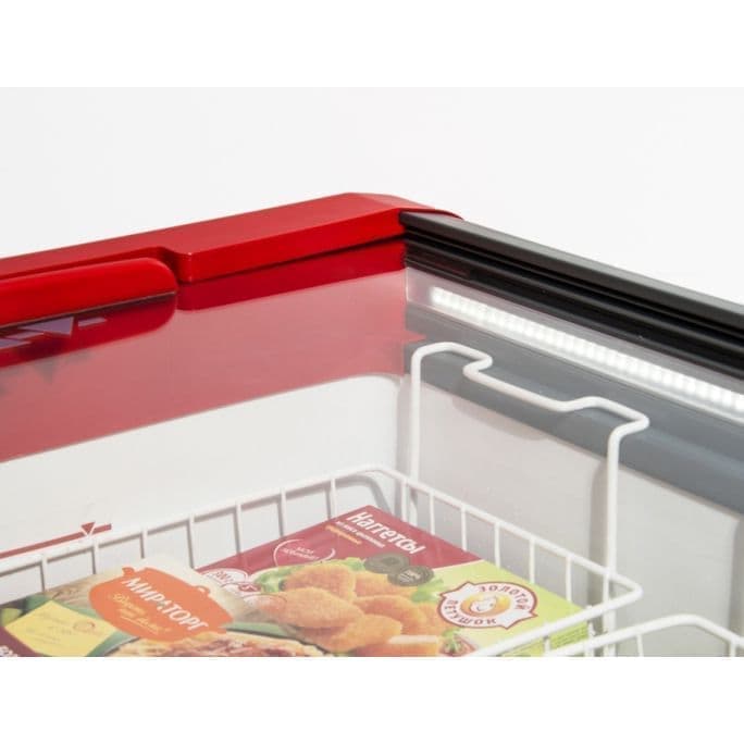 Ларь морозильный Frostor GELLAR FG 700 C красный