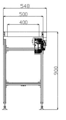 Конвейер ленточный Kocateq CV 300х40
