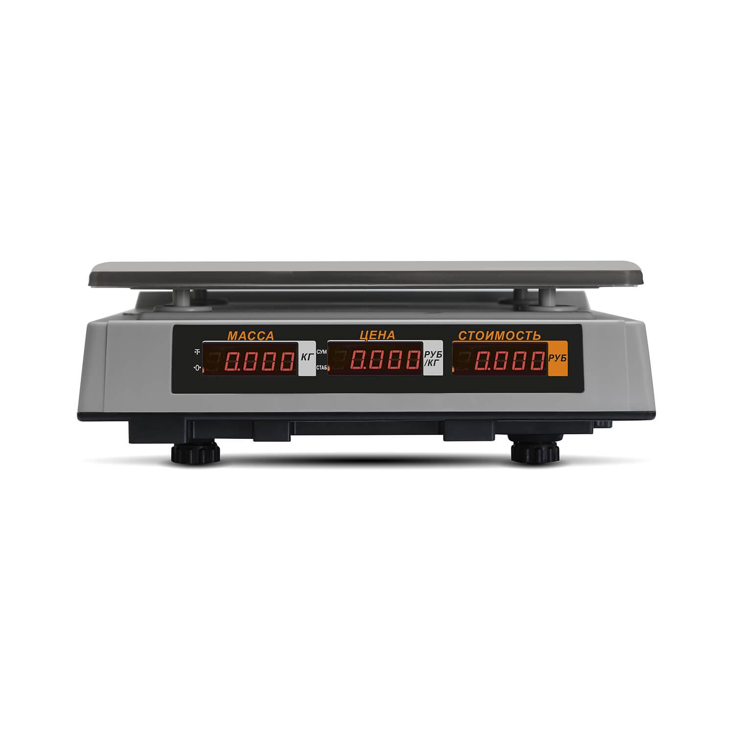 Весы торговые настольные M-ER 327 AC-15.2 "Ceed" LED Белые