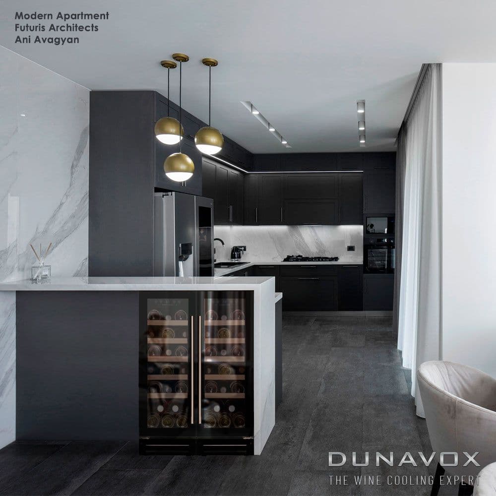 Шкаф винный Dunavox DAUF-19.58B