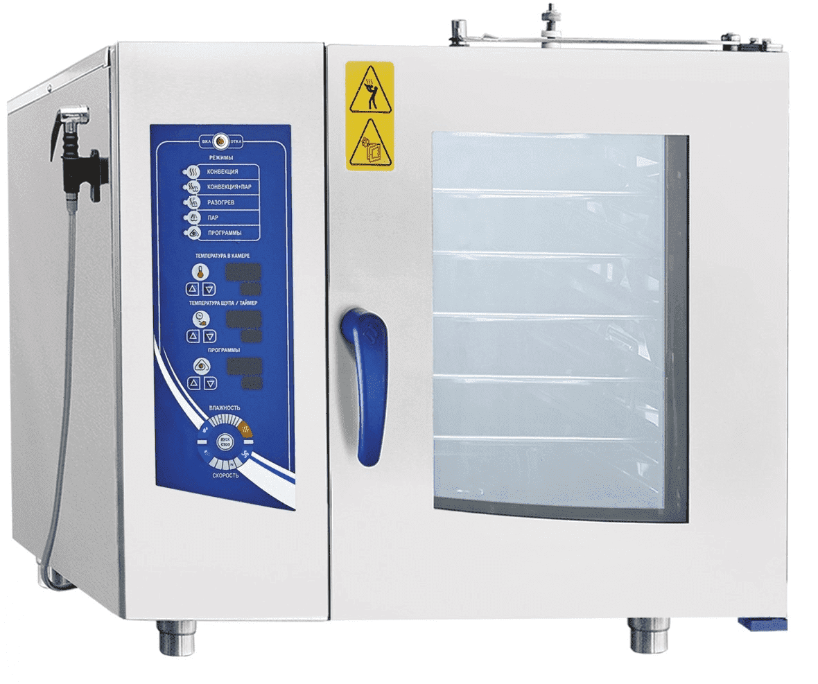 Пароконвектомат Abat ПКА 6-1/1ПМФ2 (морской) (11000015964)