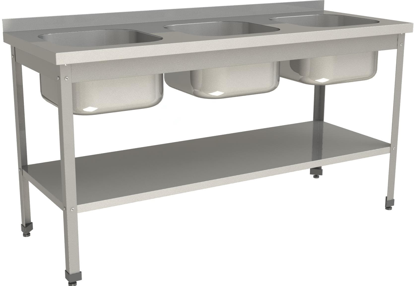 Ванна моечная цельнотянутая Restoinox ВМЦ-3/16/6-БП-ЭН