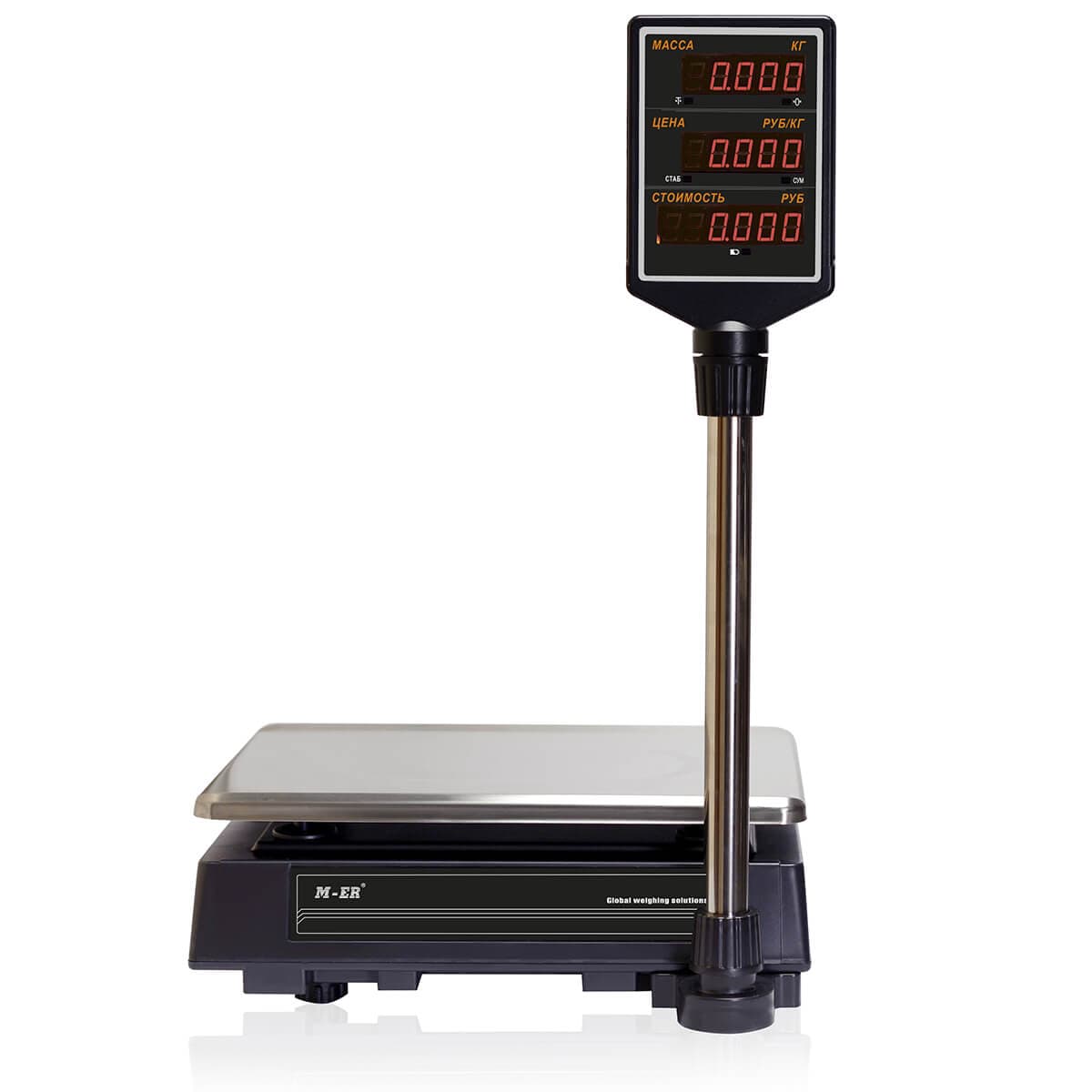Весы торговые настольные M-ER 327 ACP-15.2 "Ceed" LED Черные