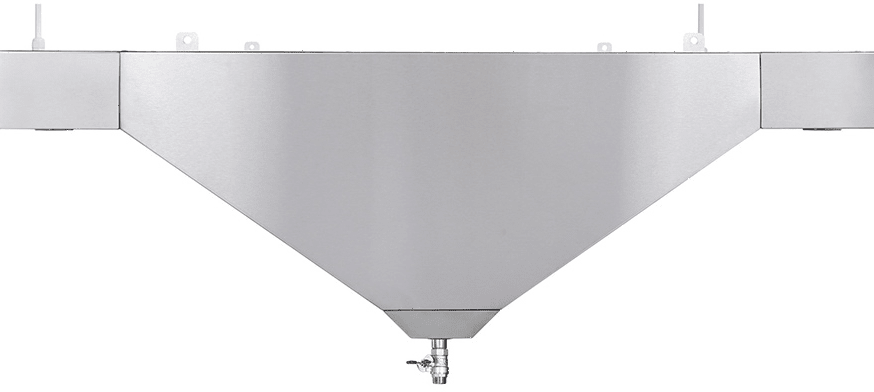 Зонт вытяжной Luxstahl ЗВЦ 1500х1000