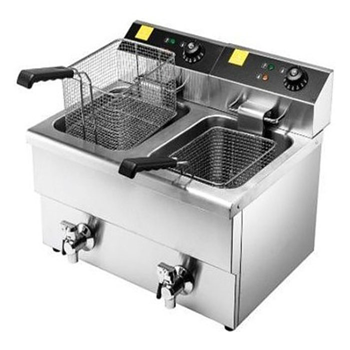 Фритюрница Eksi HEF-8LT-2 с краном