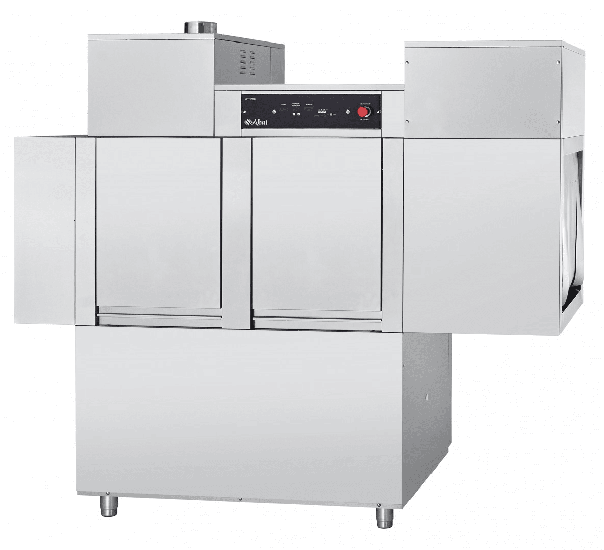 Тоннельная посудомоечная машина Abat МПТ-2000 правая (71000009797)