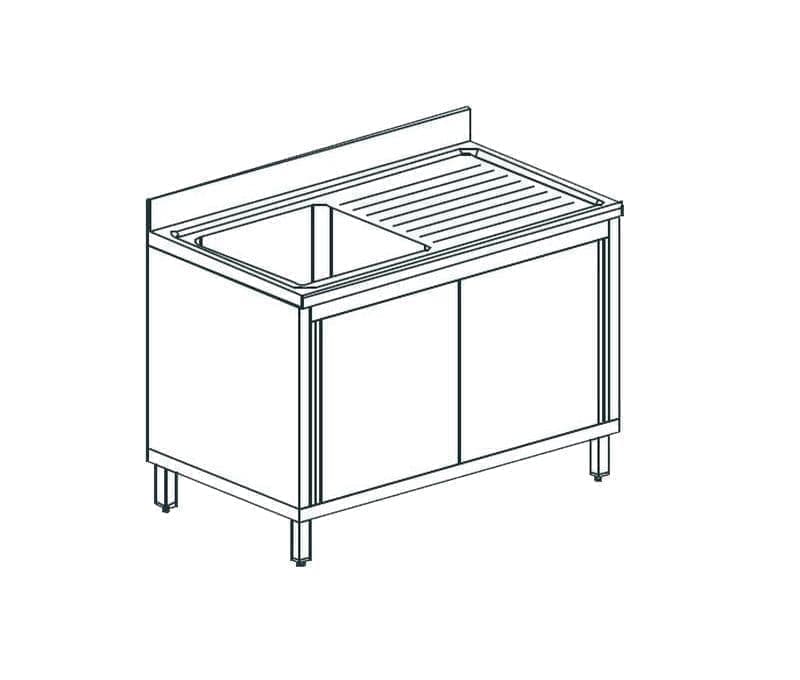 Ванна моечная Apach Chef Line LS136-54RWSD