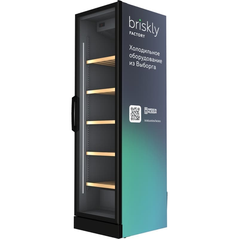 Шкаф винный Briskly 5 Wine (деревянные полки)