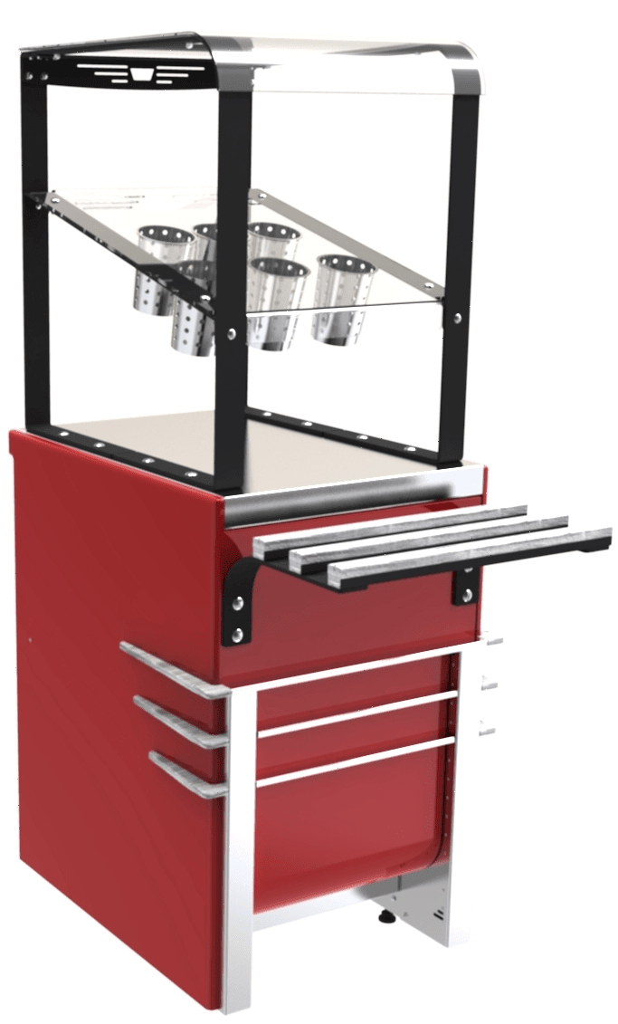 Диспенсер для столовых приборов Челябторгтехника RD10А Case