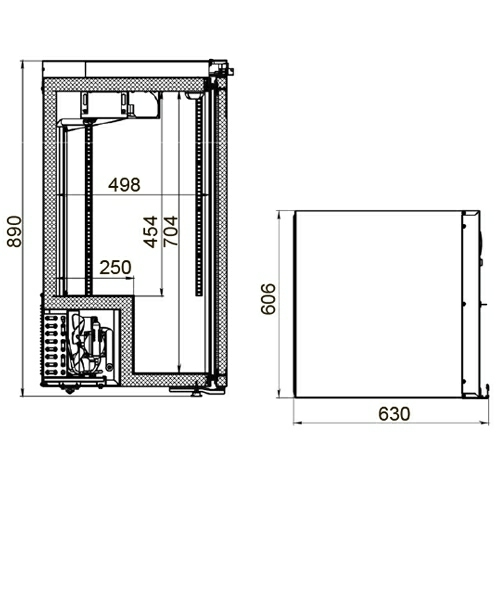 Шкаф фармацевтический Polair ШХФ_0,2 ДС
