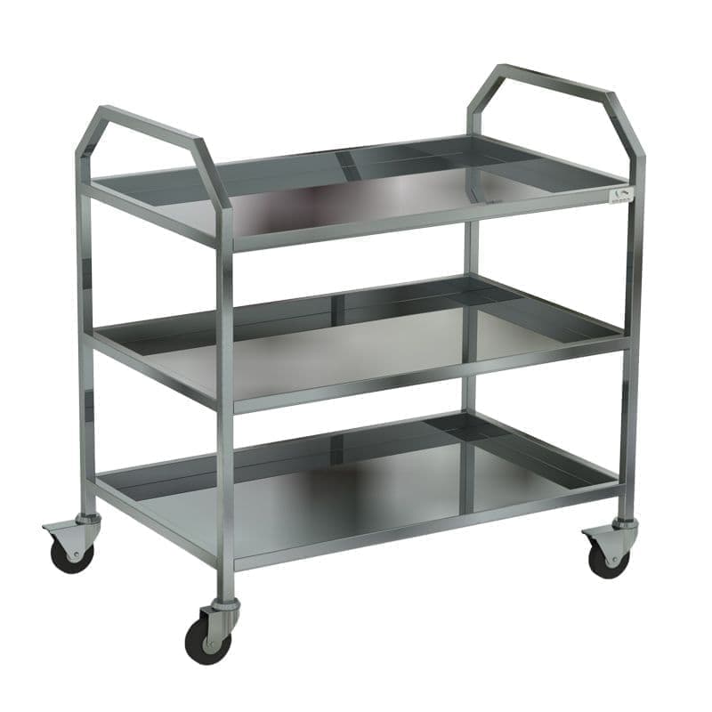 Тележка сервировочная Кобор ТС3-80/50, нерж