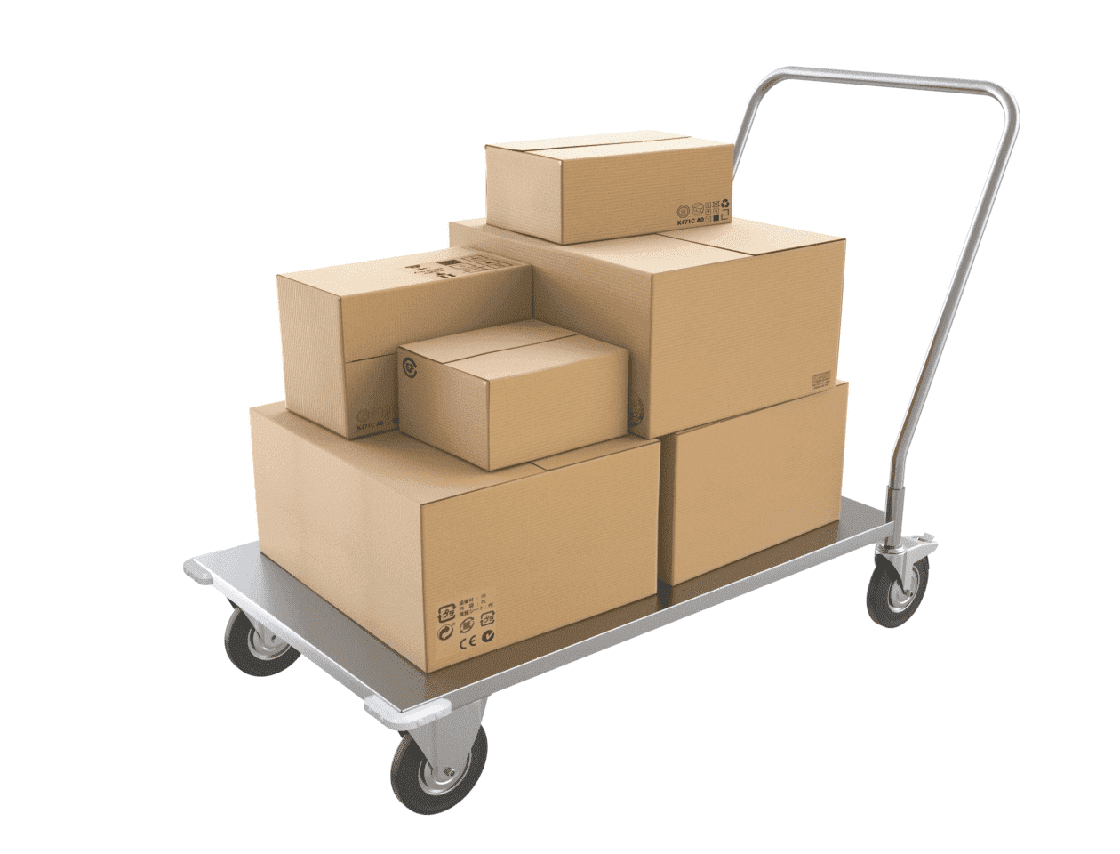 Тележка грузовая Atesy ТГР-1200.700-02