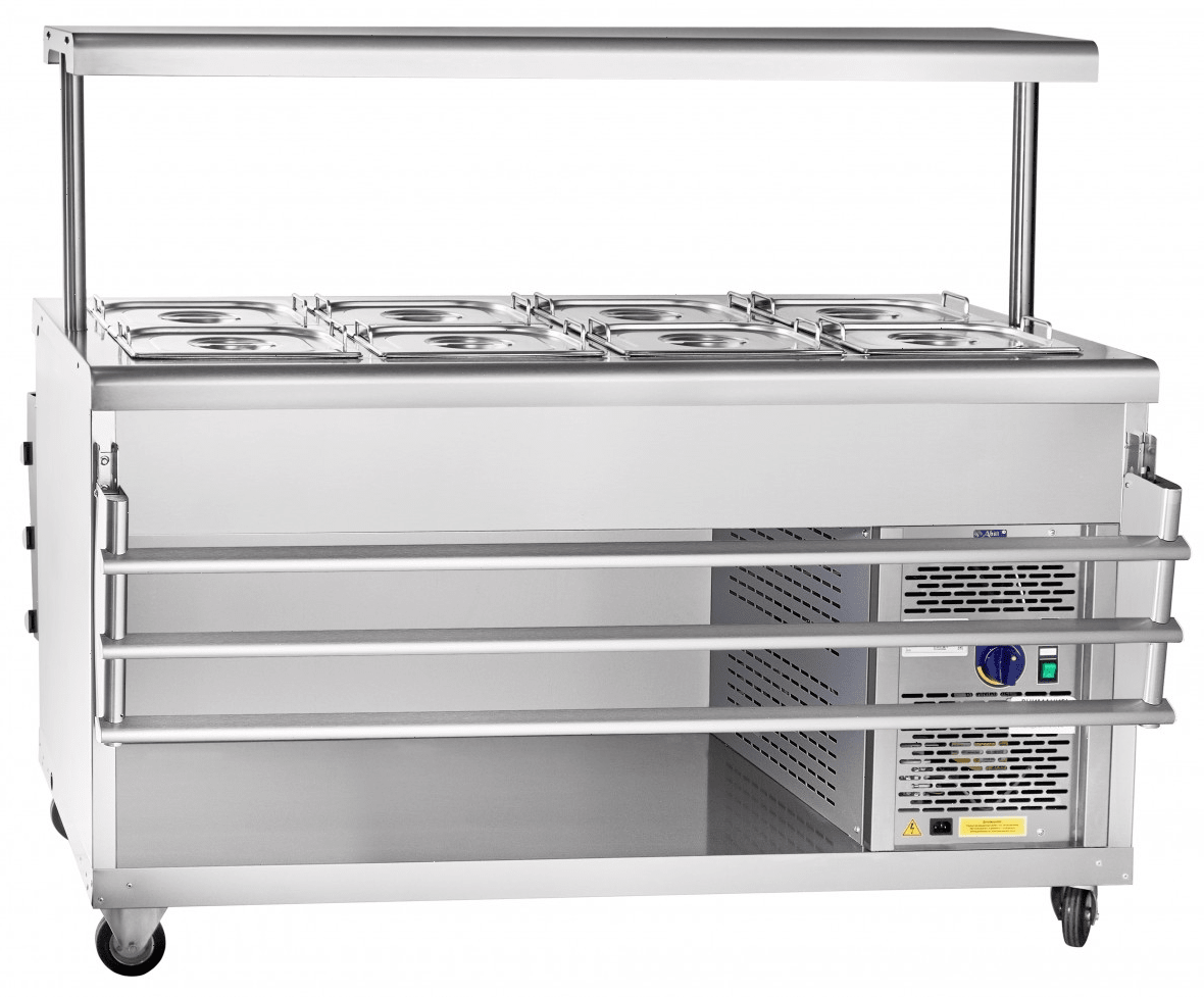 Прилавок для холодных закусок Abat ПВВ(Н)-70ПМ-01-НШ передвижной (21000000454)