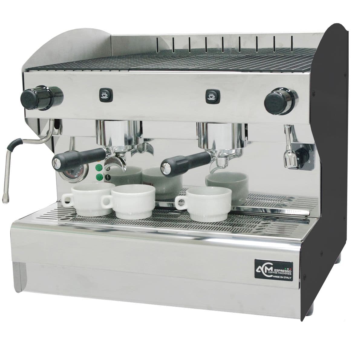 Кофемашина рожковая ACM Rounder 2Gr Compatta NERO (ACMRD002CSN)