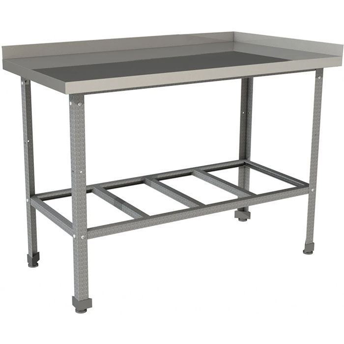 Стол производственный Restoinox СП-17/8-2БРП-ЭЦ 2 борта