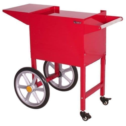 Тележка для аппарата поп-корн Starfood, красная