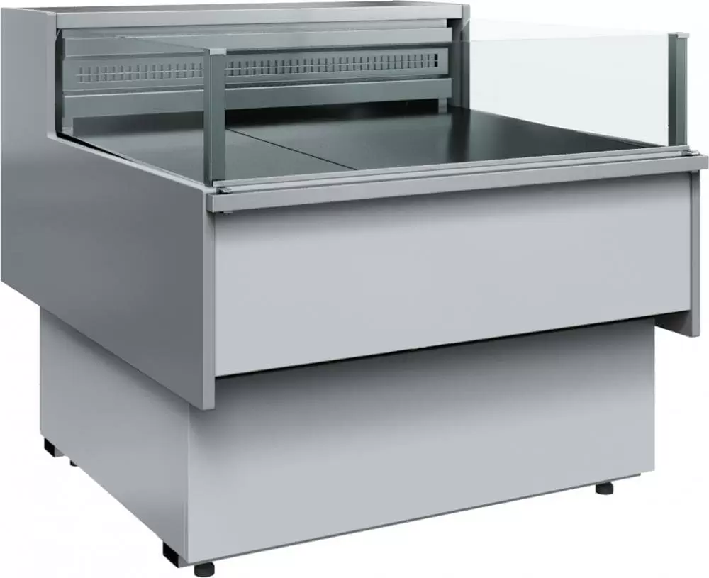 Витрина холодильная Carboma GC110 SP 0,94-2 0011_9006 рыба на льду