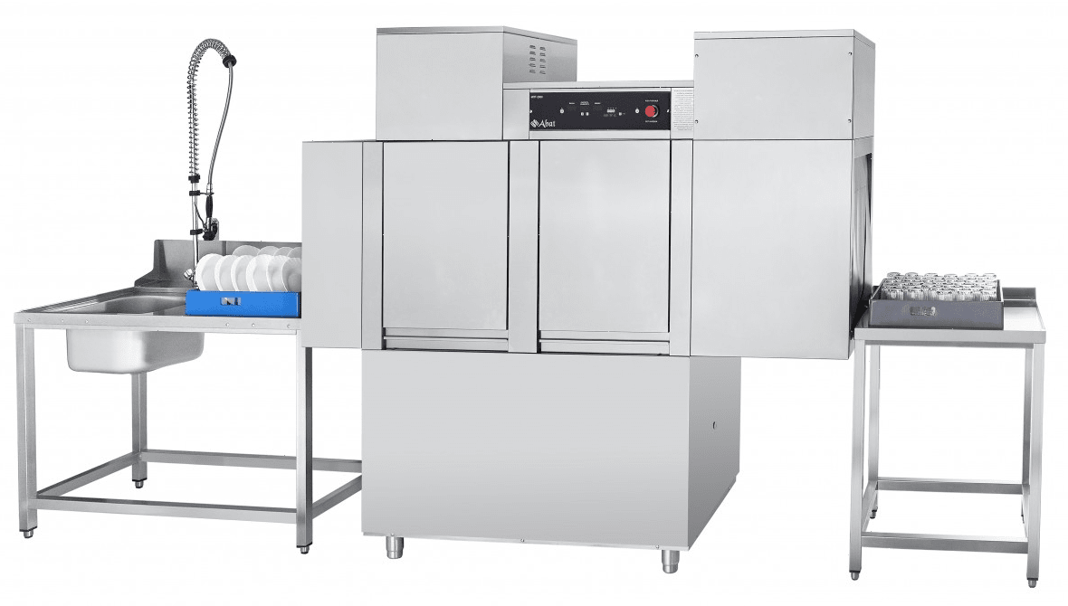 Тоннельная посудомоечная машина Abat МПТ-2000 правая (71000009797)