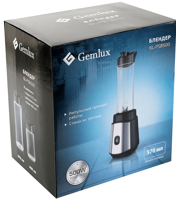 Блендер барный Gemlux GL-PSB500
