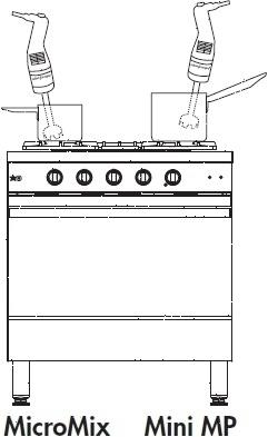 Комплект из 6 ручных миксеров Robot Coupe MicroMix 34950