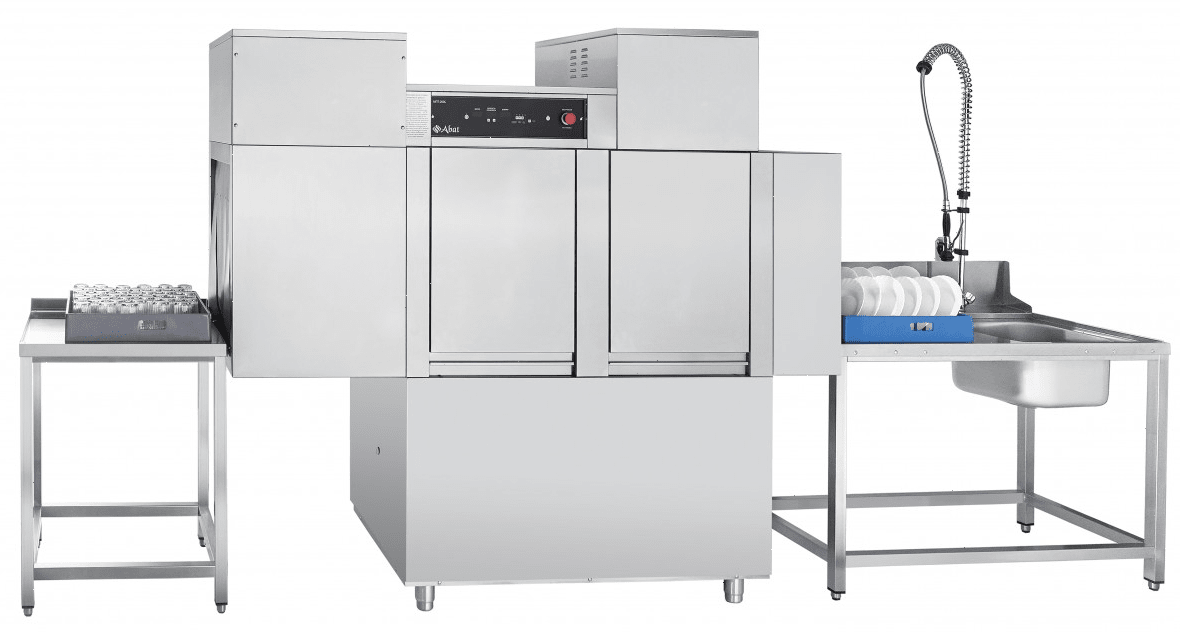 Тоннельная посудомоечная машина Abat МПТ-2000 правая (71000009797)