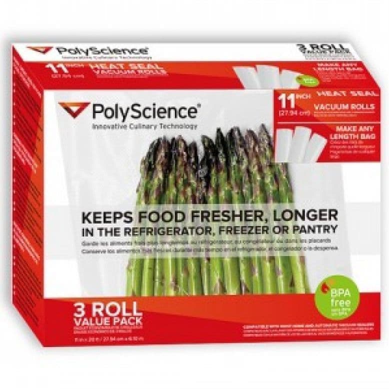 Рулоны гофрированные PolyScience VBR-1120 279х6100, 3 рулона в коробке