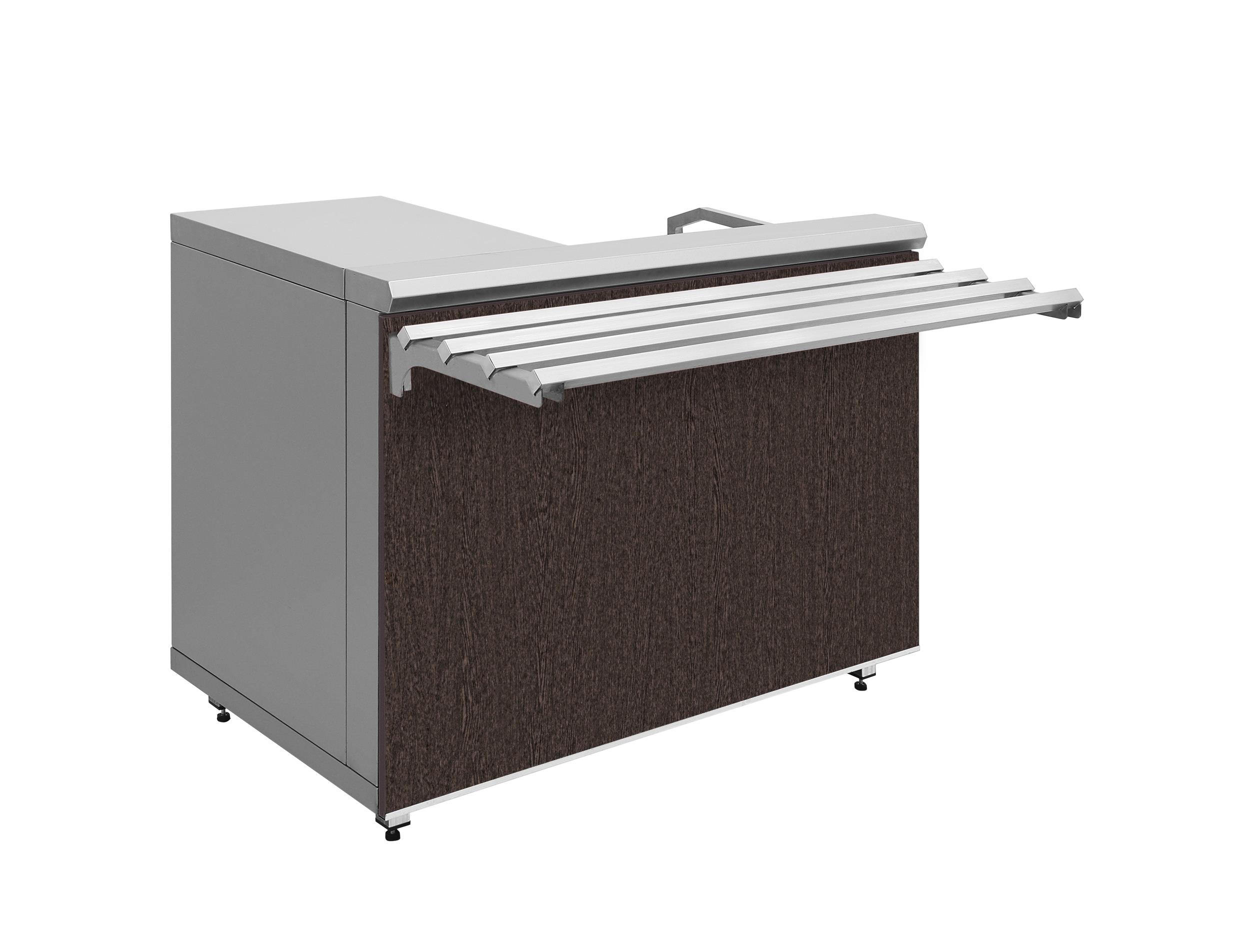 Прилавок кассовый универсальный Luxstahl КК-1200