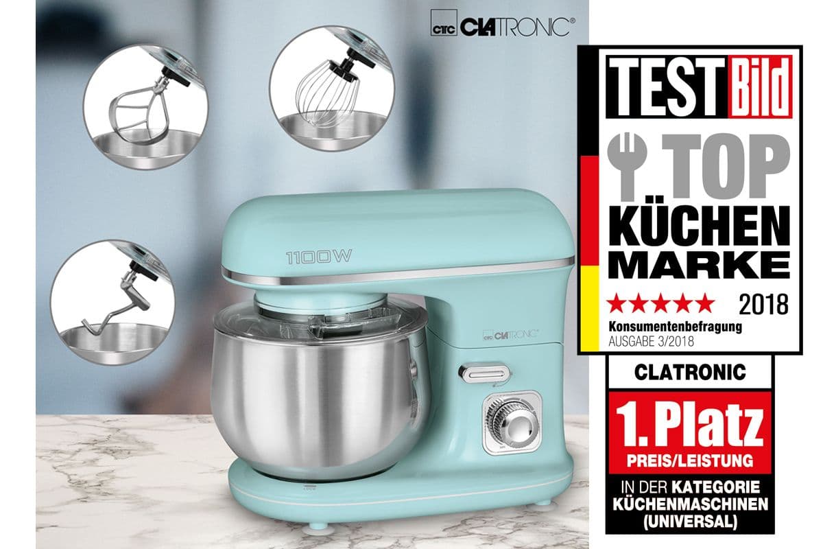 Комбайн кухонный Clatronic KM 3711 mint-grun