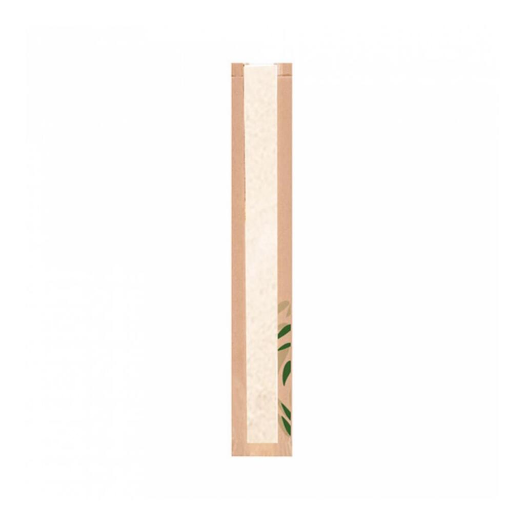 Пакет Feel Green для хлеба с окном 9+6,5х60 см, крафт-бумага 36 г/см2, 250 шт Garcia De Pou | 204.82