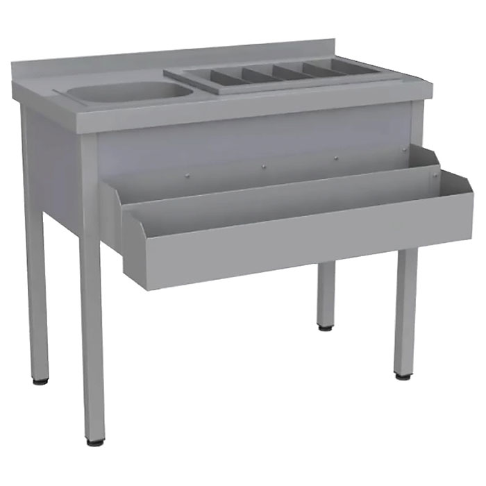 Барная станция Restoinox БСНКМ-12/5-Б2К