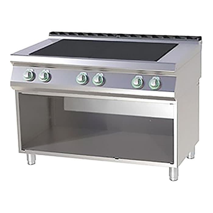 Плита электрическая Azimut SPL 7120 E чугунная поверхность