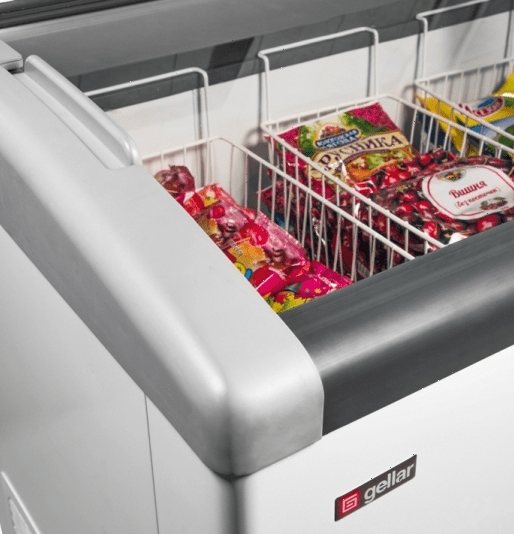 Ларь морозильный Gellar FG 475 E (FG 450 E) серый