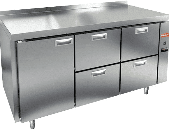 Стол холодильный Hicold GN 122/TN P (без агрегата)