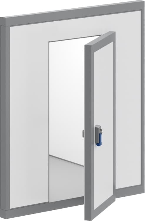 Дверной блок Polair 1200x2560 мм (световой проём 800x1850 мм)